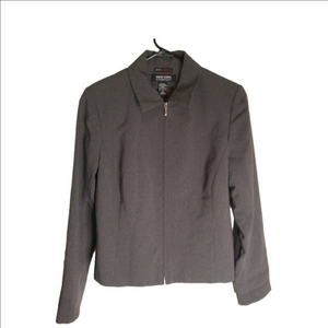 New York and Company City Stretch / Light weight Jacket/Size :6 / Gray